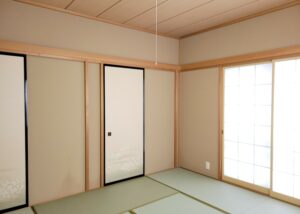 和室　納戸方向